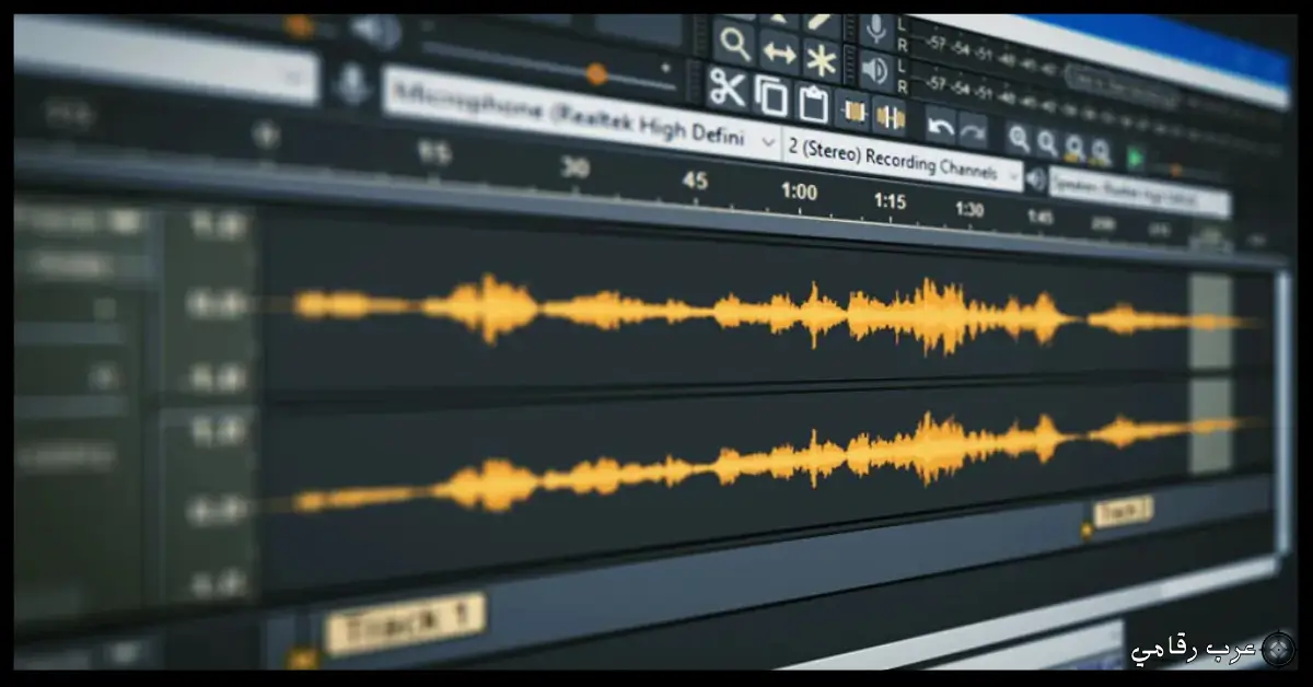 تحميل برنامج audacity للكمبيوتر من ميديا فاير