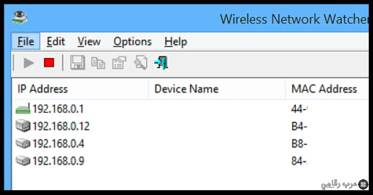 تحميل Wireless Network Watcher للكمبيوتر 